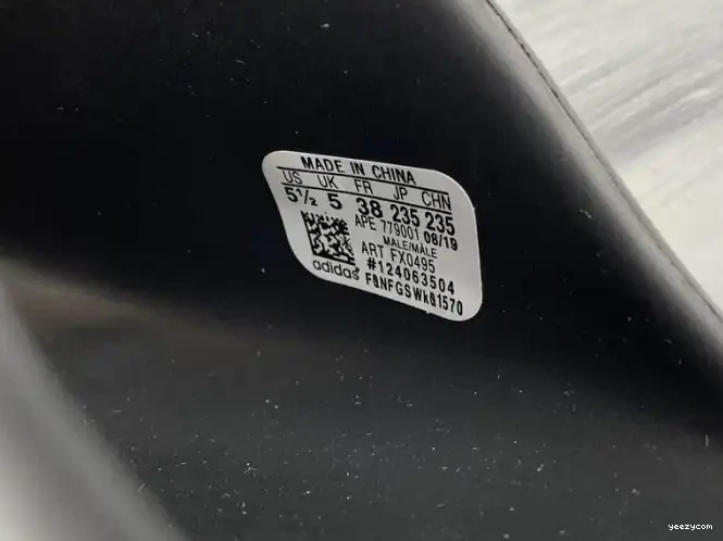 Slide Black FX0495 Yeezy Adidas 0509